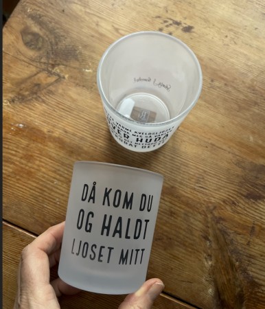 Lyshaldar sett- 2 stk